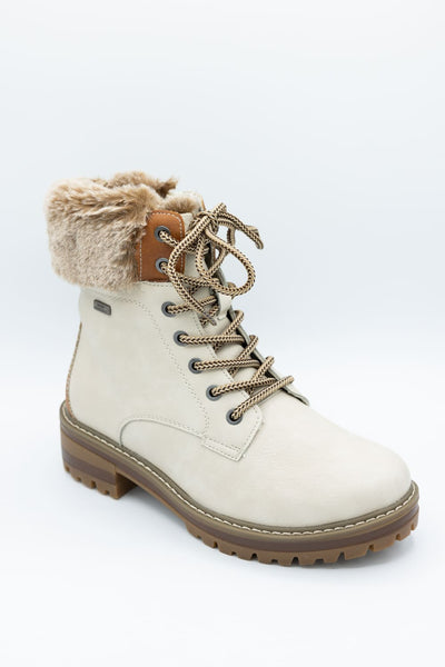 Patrizia Canario Lace Booties for Women in Bone
