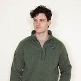 Patagonia Men's Better Sweater 1/4-Zip in Green