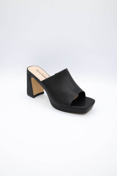 Pierre Dumas Lois Platform Heels for Women in Black