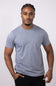 Basic Crewneck T-Shirt for Men in Grey