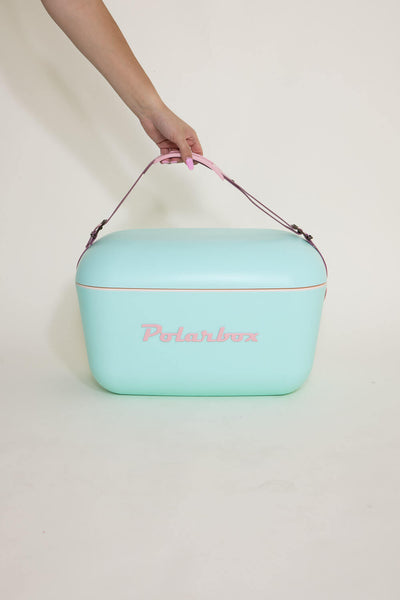 Polarbox Pop 21 Quart Cooler in Cyan - Baby Rose | 4913-CYAN/PINK – Glik's