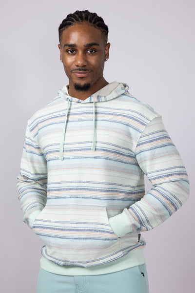 Quiksilver Great Otway Hoodie for Men in Jade Green