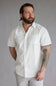 Weatherproof Vintage Poplin Button Up Shirt for Men in Snow | S2684244GK-SNOW