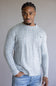 Simply Southern Grayson Sweater for Men in Grey