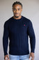 Simply Southern Grayson Sweater for Men in Navy