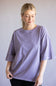 Free People We The Free Perfect Oversized Tee for Women in Plum Ash