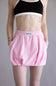 Scuba Bubble Skirt for Women in Pink
