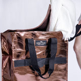 Simply Southern Rolling Tote Bag in Umber