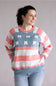 Simply Southern USA Patch Crew red white blue