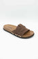 Soda Scout Slide Sandals in Brown | SCOUT-S BROWN