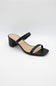 Soda Verlin Block Heels for Women in Black