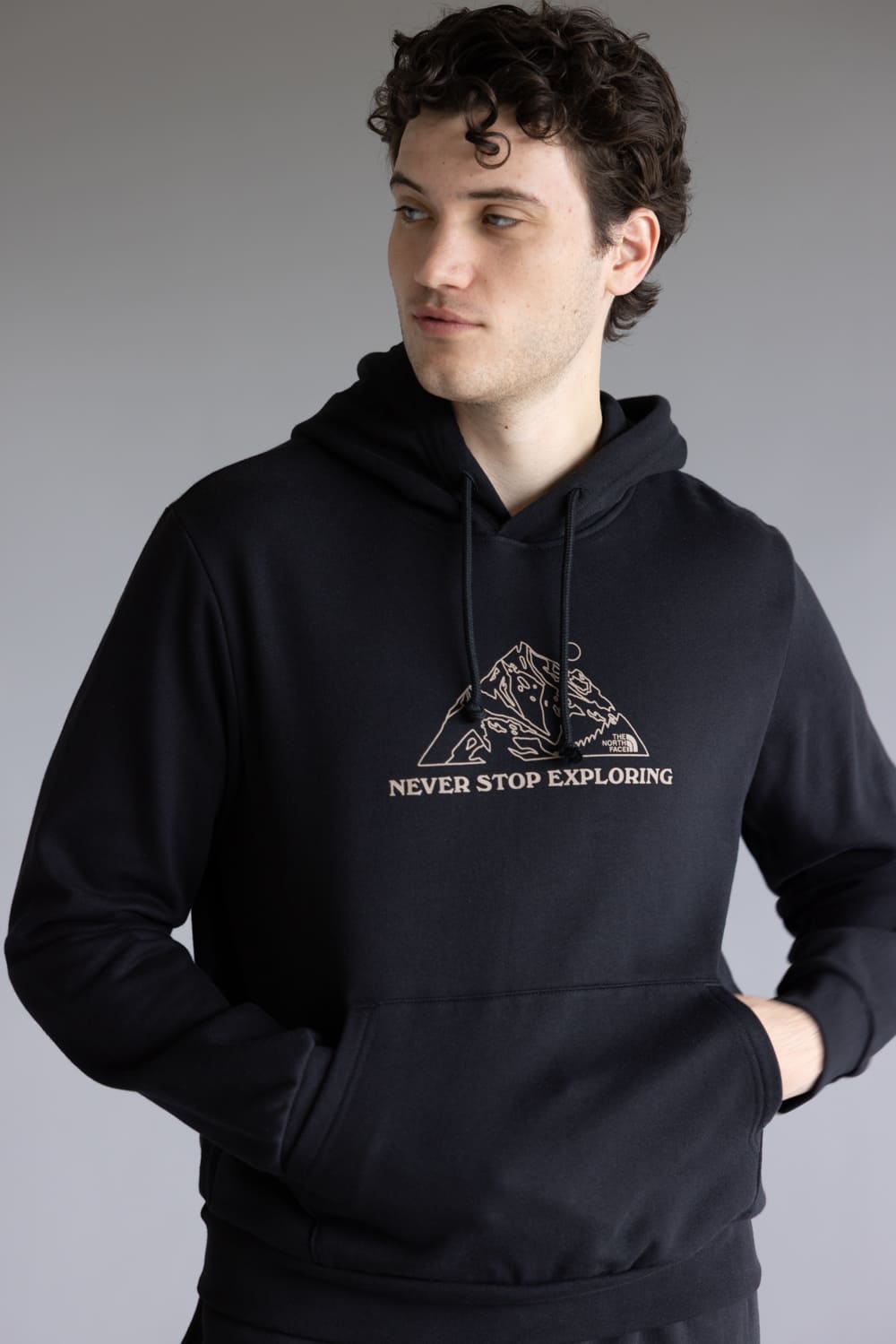 The North Face Evolution Mountain Hoodie for Men in Black