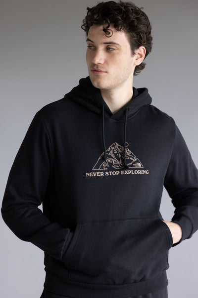 The North Face Evolution Mountain Hoodie for Men in Black