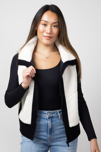 Teddy Vest for Women in Off White