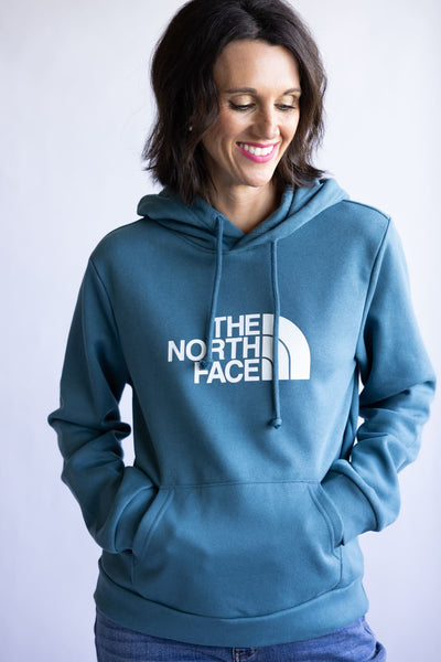 The North Face Evolution Half Dome Hoodie for Women in Blue | NF0A8CWS-BQ5