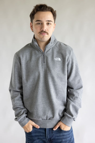 The North Face Evolution Simple Dome ¼ Zip Neck for Men in Grey