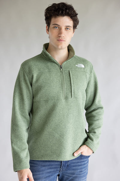 The North Face Gordon Lyons ¼ Zip Neck for Men in Green