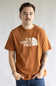 The North Face Half Dome T-Shirt for Men in Burnt Orange