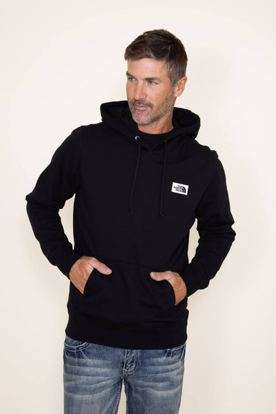 The North Face Heritage Patch Hoodie for Men in Black