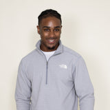 The North Face Textured Cap Rock 1/4 Zip for Men in Grey