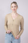 Thread & Supply Solara Stripe Shirt for Women in Brown