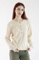 Thread & Supply Tana Henley Shirt for Women in Eggnog | T8728MWKTS-EGGNOG