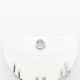 Three Pair Oval Huggie Earrings in Silver