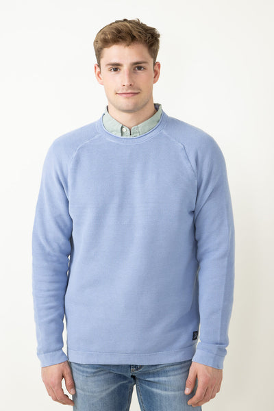 Mens light sales blue crewneck sweatshirt