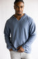 Weatherproof Vintage Stonewash Hoodie for Men in Insignia Blue