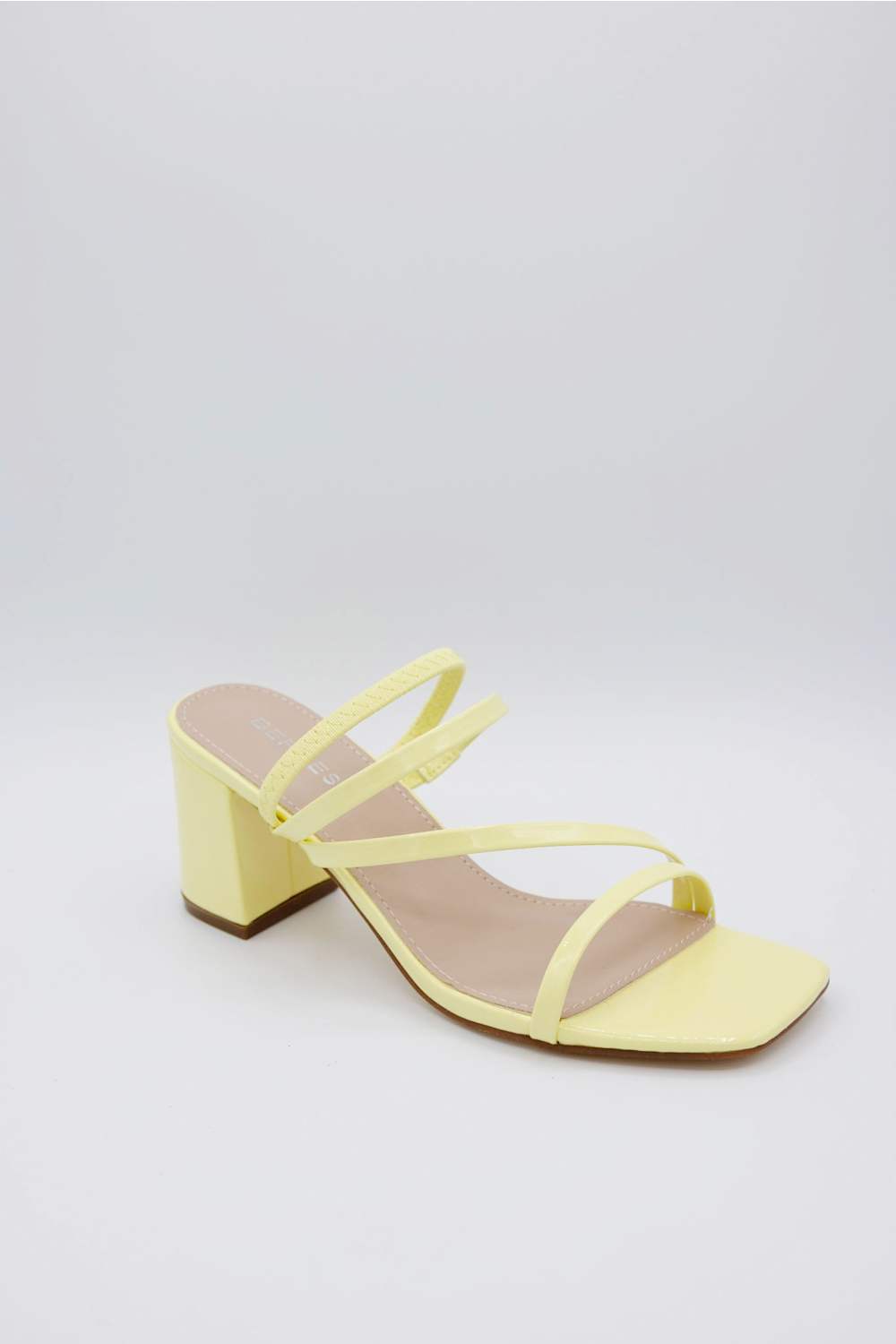 Berness Hattie Block Heels for Women in Yellow | HATTIE-YELLOW