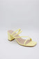 Berness Hattie Block Heels for Women in Yellow