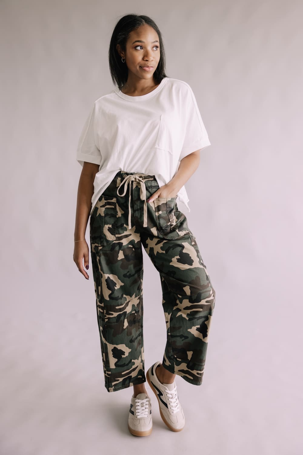 Cargo Pant Gray Camo Pants Womens Rogue Terrain Camo Mid Waisted