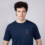 Troll Co Dirty Hands Clean Money Flagship T-Shirt for Men in Navy