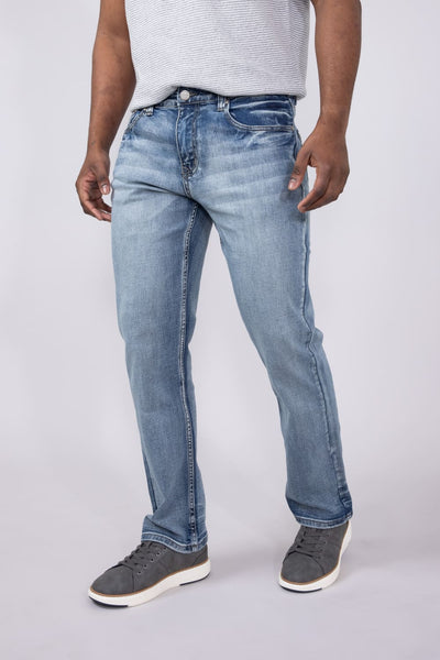 【2plan】Straight brush washed bootcut denim RedHead Ranch Bootcut Denim Jeans for Men | Bass Pro Shops