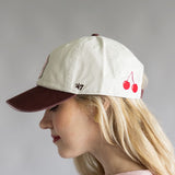 001-47-Brand-NEW-YORK-YANKEES-CHERRY-SANDSTONE-LOVE-LETTER-47-CLEAN-UP-B-LVTRC17GWS-SS