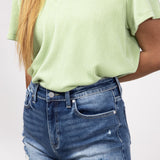 KanCan x Glik’s Best Friend Dark Wash Denim Shorts for Women