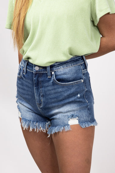 KanCan x Glik’s Best Friend Dark Wash Denim Shorts for Women
