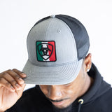 Ariat Mexican Flag Shield Cap for Men in Grey