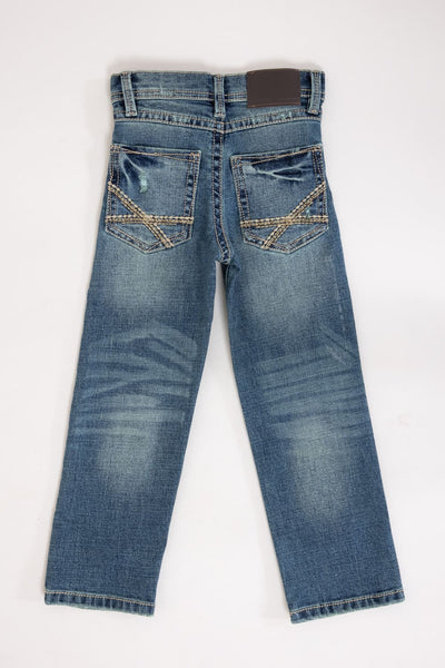 【HI FI FNK】Boyz Line Denim Jeans 003-Axel-Jeans-Youth-Steven-