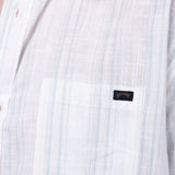 Billabong All-Day Stripe Shirt for Men in Off White