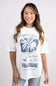 Billabong This Sun Time Oversized Graphic T-Shirt for Women in Salt Crystal
