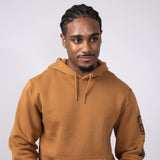 Carhartt Logo Sleeve Hoodie for Men in Brown