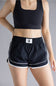 FP Movement Varsity Blues Shorts for Women in Black Combo