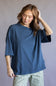 Free People We The Free Perfect Oversized Tee for Women in Varsity Navy