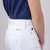 KanCan x Glik’s Best Friend Denim Shorts for Women in White