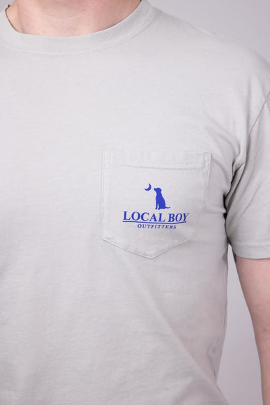Local Boy Ultra T-Shirt for Men in Silver