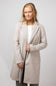 Love Tree Long Coat for Women in Oatmeal