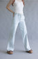 Lovervet by Vervet Striped High Rise Drawstring Wide Leg Jeans for Women | LV2262STR