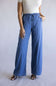 Mica High Rise Wide Leg Joggers for Women in Denim