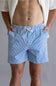 Industrie Coressia Swim Trunks for Men in Royal Blue Stripe | MST38507-ROYALBLUEWHITE
